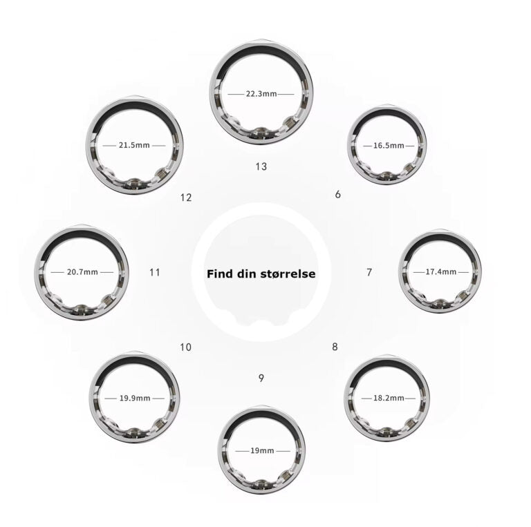 ring størrelse, ring størrelse mål, ring kit, ring størrelse kit, virasync smart ring, test kit, ViraSync Smart Ring i sølvfarve, ViraSync Smart Ring i sort farve, ViraSync Smart Ring i opladningsdock, ViraSync Smart Ring båret på pegefinger under træning, ViraSync Smart Ring viser søvndata på tilhørende app, ViraSync Smart Ring måler puls og iltmætning i realtid, ViraSync Smart Ring synkroniserer med smartphone via Bluetooth, ViraSync Smart Ring sporer aktivitet og hvileperioder